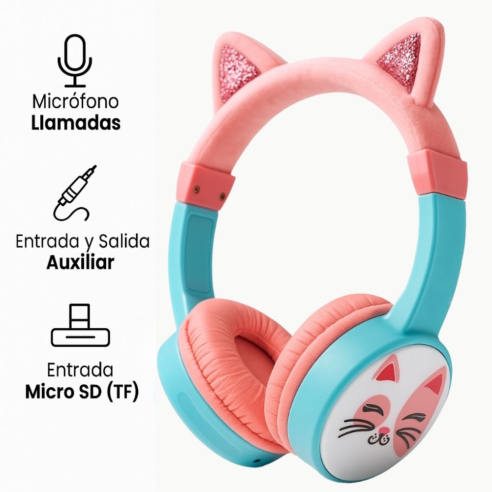 Audifonos Urban Kids Rosado